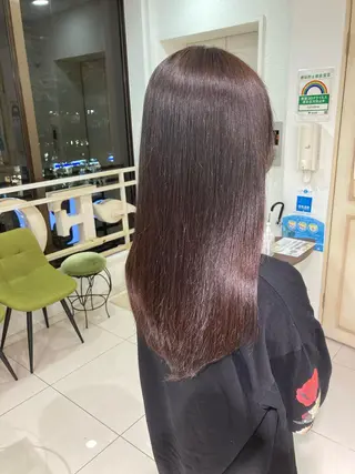 ロング 🇰🇷韓国風艶髪✨ 髪質改善 倉岡しおんのヘアスタイル