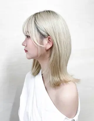 セミロング 得能 海翔のヘアスタイル
