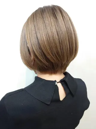 ショート 艶髪/透け感カラー /RYOのヘアスタイル