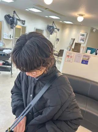 パーマ 秋津 琉花のヘアスタイル