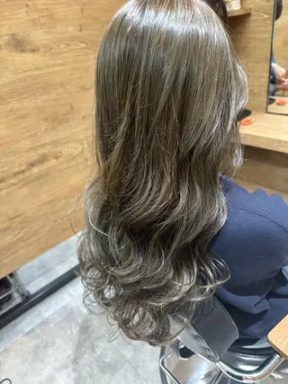 ロング coupe ciseauxのヘアスタイル