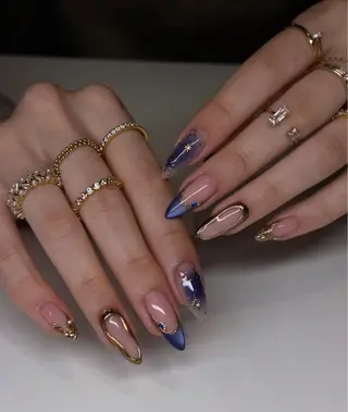 カラー AIN Nailのネイルデザイン