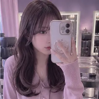 ロング カラー 🎀池袋🎀透明感 💖🇰🇷おばかんのヘアスタイル