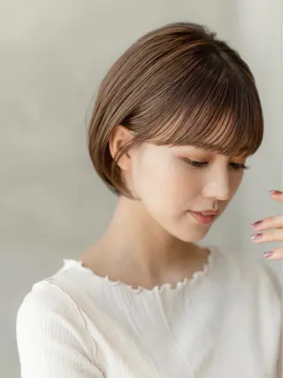ショート いがらし ふうらのヘアスタイル