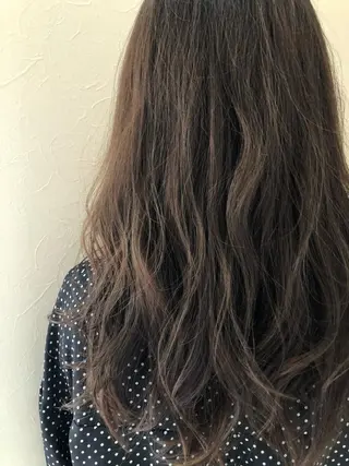 セミロング カラー ヘアアレンジ IVY villa Suzu.のヘアスタイル