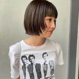 ショート カラー ハナ🌼 梅田/ボブ/パーマのヘアスタイル