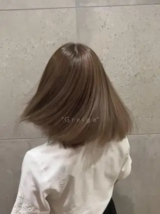 ミディアム カラー レイヤーカット／ 髪質改善✨山中優のヘアスタイル