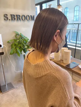 ショート カラー S.BROOM なんばTAKUYAのヘアスタイル