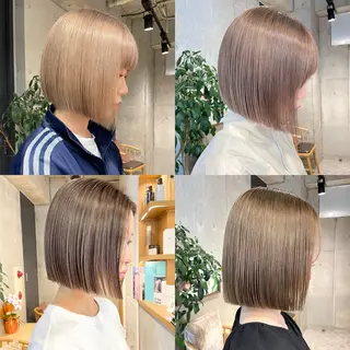 ショート カラー ❤️ダブルカラー 髪質改善❤️SAYAのヘアスタイル