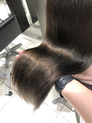 ロング カラー パーマ ヘアアレンジ 【似合うが見つかる】 Hanaのヘアスタイル