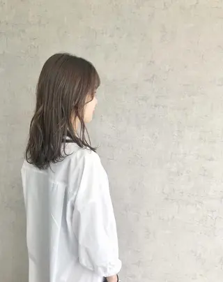 セミロング カラー ヘアアレンジ ネイル マツエク・マツパ エビスザキレン／メン ズ／心斎橋🌳のヘアスタイル