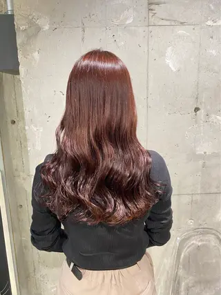 ロング カラー ヘアアレンジ 💗横浜美容室 💗HARUNAのヘアスタイル