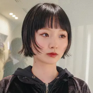 ショート カラー ボブ特化美容師/ ボブパーマ/ミツイのヘアスタイル