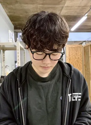 ショート パーマ トレンドパーマ/ ボブ🌰くりーわのヘアスタイル