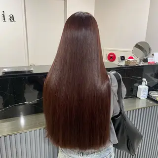 ロング すみれ✨レイヤー 🫧透明感カラーのヘアスタイル