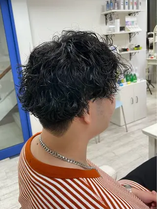 ショート 新籾 尚哉のヘアスタイル