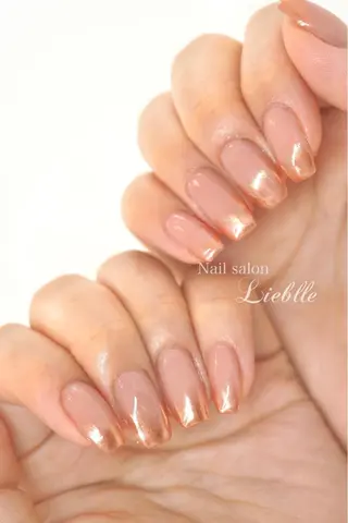 ミディアム カラー ネイル Nail salon Lieblleのネイルデザイン