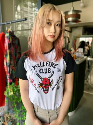 カラー 🧡色落ちまで2度 楽しめる🧡ヨシキのヘアスタイル