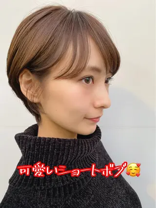 ショート ミモザワークス所属・ショートは任せて ミヤザキのヘアスタイル