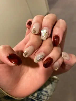 ネイル crystal ⭐︎ colorのネイルデザイン