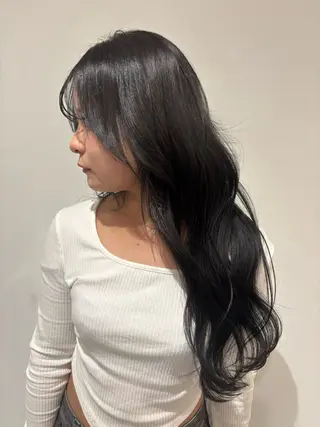 ロング カラー 🎀透明感× 赤み消し🎀正源のヘアスタイル