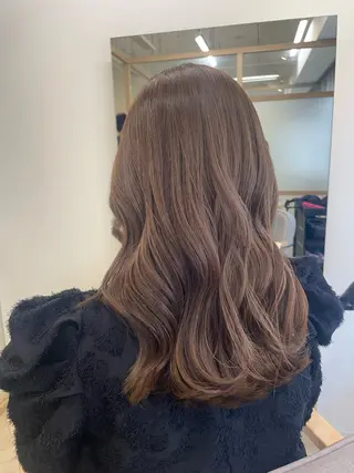 ミディアム 似合わせカラーカット 🪽chinatsuのヘアスタイル