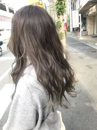 ミディアム カラー Rayt hair レイトヘアーのヘアスタイル