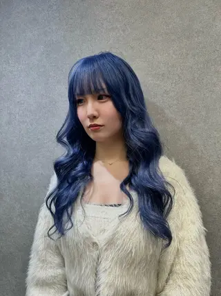 ロング カラー ケアブリーチ特化✨/ 艶カラー/エクステのヘアスタイル