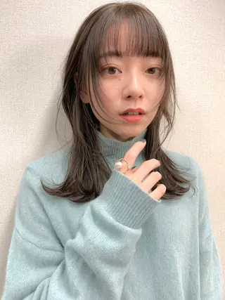 セミロング カラー ✨上品レディーなヘア スタイルへ✨髙木諒也のヘアスタイル