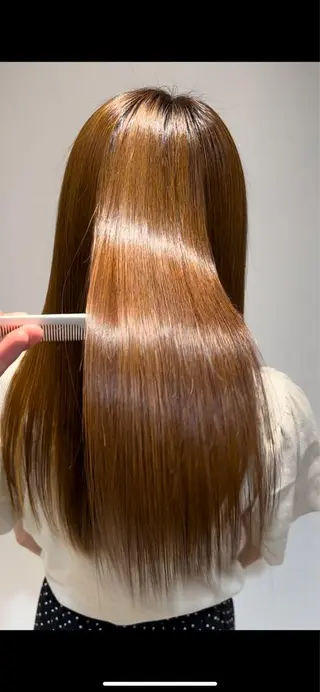 セミロング 【髪質改善/透明感】 上野 聖斗のヘアスタイル