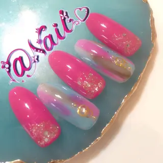 ネイル 小尾 栞のネイルデザイン