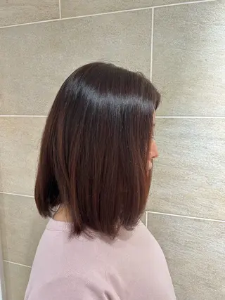 ミディアム 武井 哉子のヘアスタイル