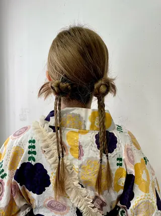 ヘアアレンジ ブリーチ超特化美容師 ☯️ルカ✡️💫のヘアスタイル