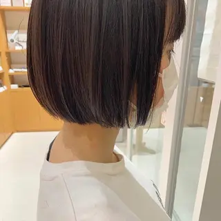 ミディアム 下川 由貴のヘアスタイル