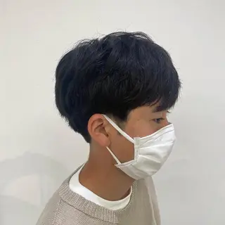 メンズ 韓国メンズ特化 パーマSatskiのヘアスタイル