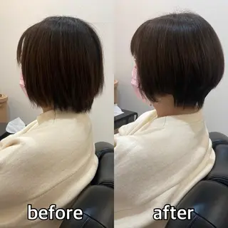 ショート 濱本 浩安のヘアスタイル