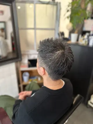 ショート メンズ plants hair salon by GEORGE所属・元住吉プランツヘアー ☘️丸山☘️のヘアスタイル