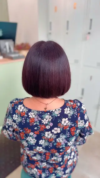 ショート カラー Angelica Hinaのヘアスタイル