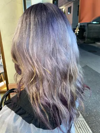 ロング カラー パーマ ヘアアレンジ メンズ キッズ ネイル マツエク・マツパ 🌈髪質改善・美髪矯 正・平野瀬乃🌈のヘアスタイル