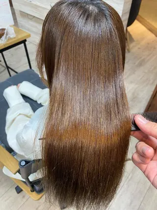 ロング 髪質改善 髪質改善カラーゆうひのヘアスタイル