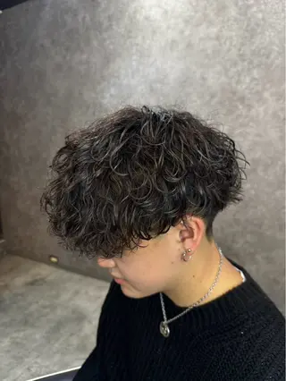パーマ メンズ RISE  綾瀬店所属・快斗🔥メンズパーマ 🔥モデル募集中🔥のヘアスタイル