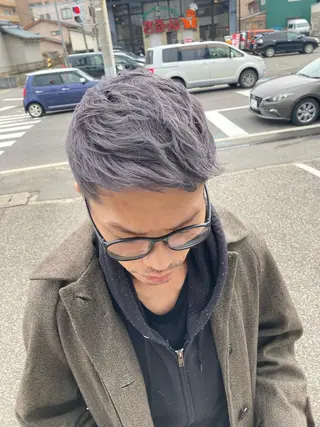カラー メンズ パーマが得意な【最高 悠斗】のヘアスタイル