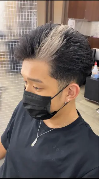 ショート カラー メンズ 市川 博紀 店長のヘアスタイル