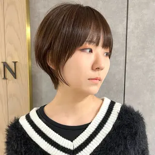 ショート カラー 色気/ボブ/ショート Genkiのヘアスタイル