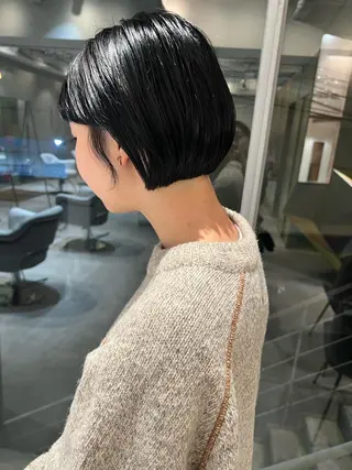 ショート 似合わせボブ/ 大人ボブ🩵しおのヘアスタイル