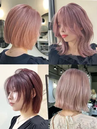 ミディアム カラー LA KING KYOTO所属・レイヤーカット/ miranのヘアスタイル