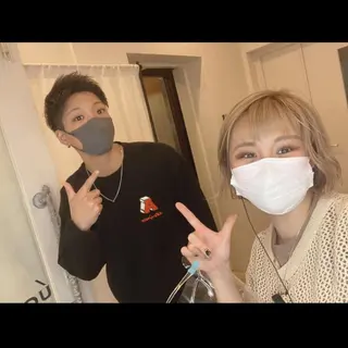 ショート カラー メンズ キッズ ✂︎ショート、ボブ、 レイヤー🩵YUMIのヘアスタイル