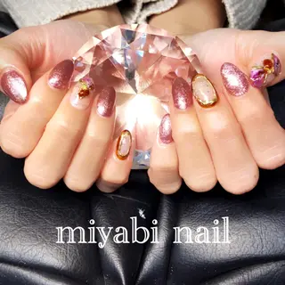 ネイル miyabi nail 桂川駅近くのネイルデザイン