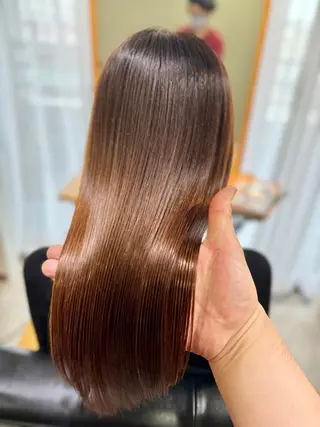 セミロング カラー 髪質改善✨艶カラー MASAYAのヘアスタイル