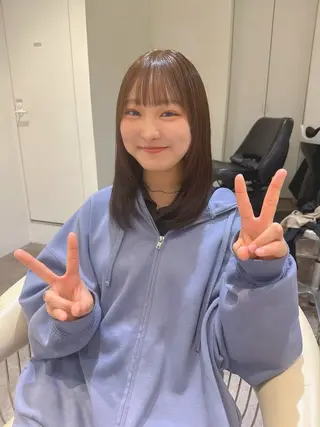 ミディアム カラー 💎透明感カラー特化 💎TAISEIのヘアスタイル